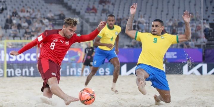 Бразилия — Сальвадор. Прогноз на матч Чемпионата мира по пляжному футболу (22 августа 2021 года) Бразилия — Сальвадор. Прогноз на матч Чемпионата мира по пляжному футболу (22 августа 2021 года)