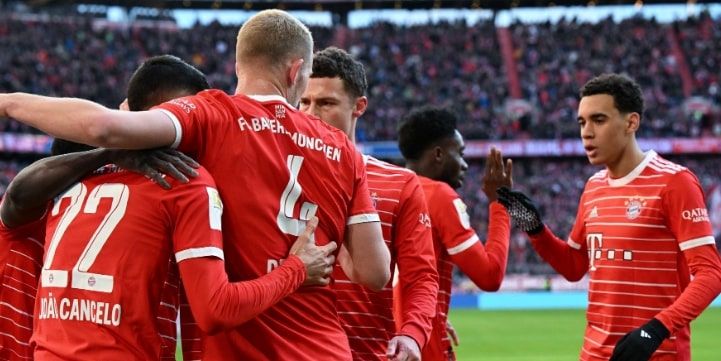 Байер — Бавария. Прогноз (кф 2.11) на матч Бундеслиги (19 марта 2023 года) Байер — Бавария. Прогноз (кф 2.11) на матч Бундеслиги (19 марта 2023 года)
